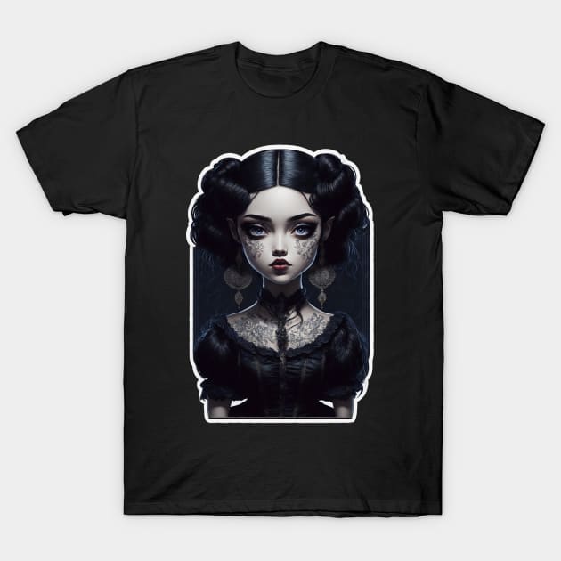 Nadja Doll Merch Collections: Fan-Made Wonders T-Shirt by OutlawedElegance